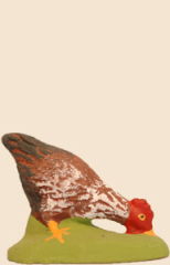poule marron