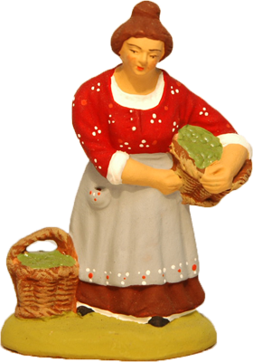 femme olives rouge